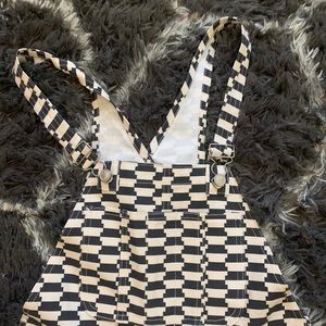 For @scstar07 Lisa Says Gah (LSG) black & white overalls RARE SOLDOUT
